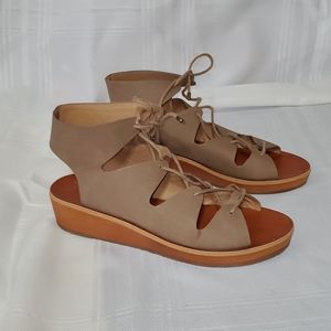 Lucky Brand laced sandals